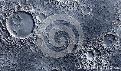 Moon surface Stock Photo