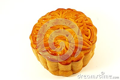 Mooncake Stock Photo