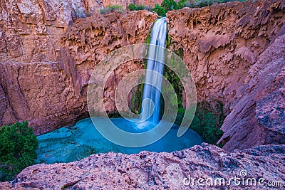 Mooney falls Stock Photo