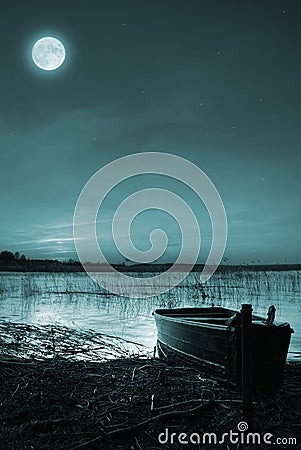 Moonlight Stock Photo