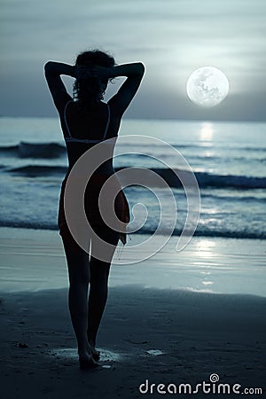 Moonlight Stock Photo