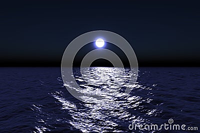 Moonlight Stock Photo