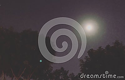 Moonlight Stock Photo