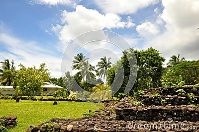 Moorea, french polynesia Stock Photo