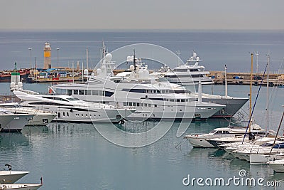 Yachts Marina Cannes France Editorial Stock Photo