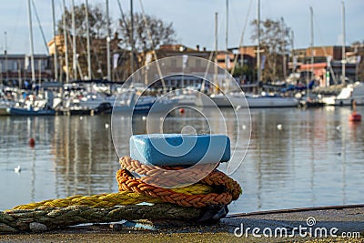 Mooring cocks Stock Photo