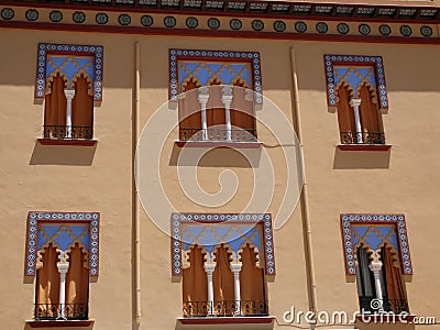 Moorish palace in Cordoba in Spain Stock Photo