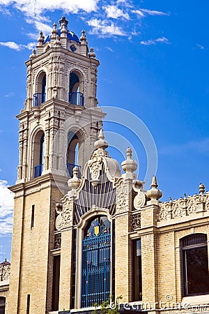 Moorish Tower Stock Photo