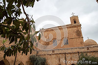 Mor Behnam Kirklar church in Mardin, Turkey Stock Photo
