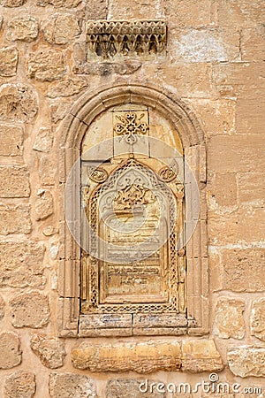 Mor Behnam Kirklar church in Mardin, Turkey Stock Photo