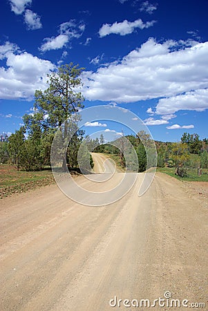 Moralana Scenic Drive Stock Photo