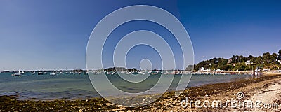 Morbihan Gulf - beach panorama Stock Photo