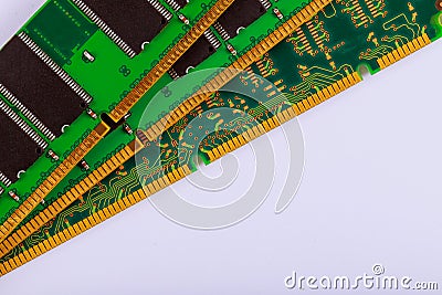 More RAM for your computer memory Stock Photo