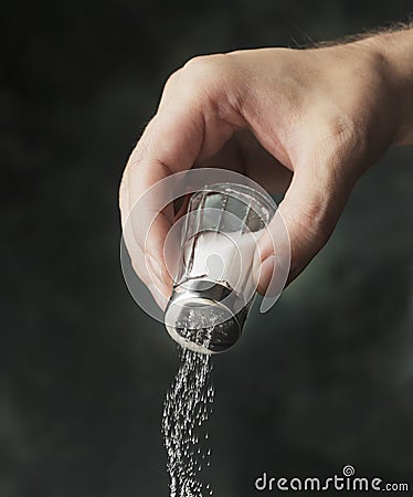 More salt Stock Photo