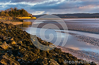 Morecambe Bay Stock Photo