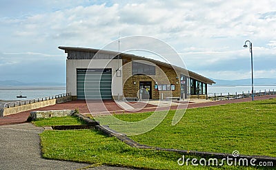 Morecambe Lifeboat Station, Lancashire, UK Editorial Stock Photo