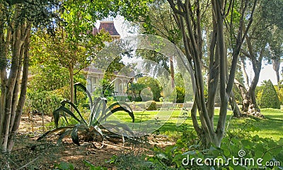 Morey Mansion - Redlands, California Stock Photo