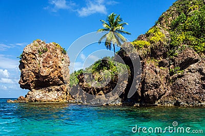 Morgan's Head Rock Formation Stock Photo