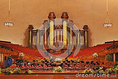 Mormon Tabernacle Stock Photo