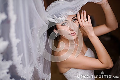 Morning bride Stock Photo