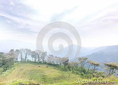 Morning Hills Stock Photo