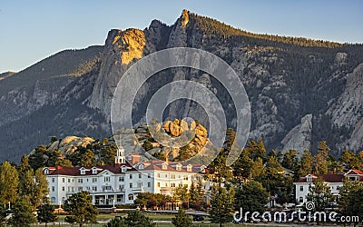 Morning Light on the Stanley Hotel Editorial Stock Photo