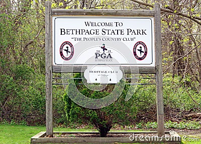 Bethpage Black Golf Course Editorial Stock Photo