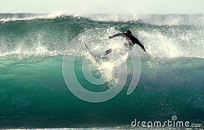 Morning Swell Stock Photo