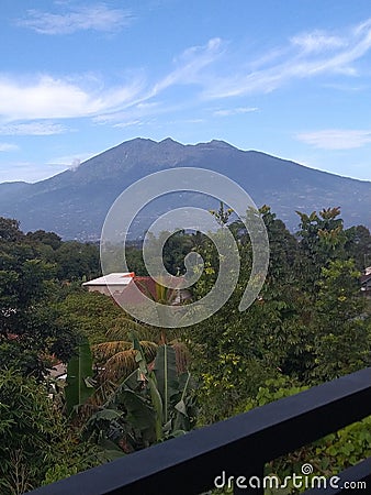 Morning view mountain Stock Photo