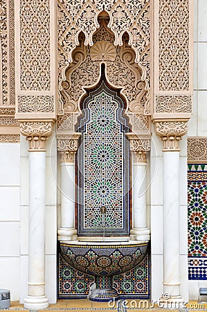 Moroccan architecture Stock Photo