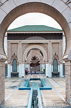 Moroccan architecture Stock Photo