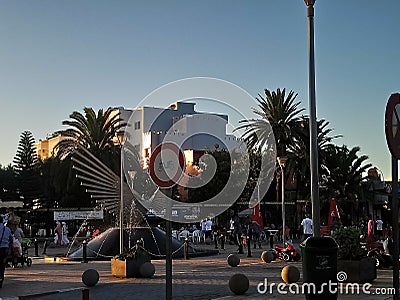 Moroccan city landscape Editorial Stock Photo