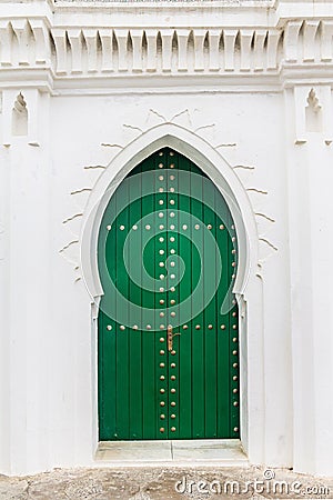 Moroccan door Stock Photo