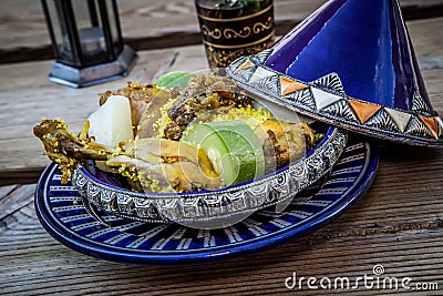 Moroccan food Stock Photo