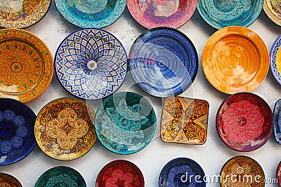 Moroccan handicraft Stock Photo
