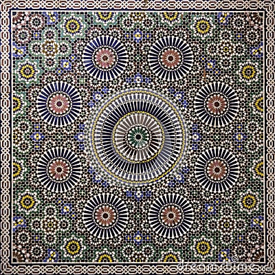 Moroccan mosaic Stock Photo