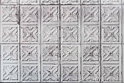 Moroccan, Portuguese tiles, Azulejo, ornaments Stock Photo