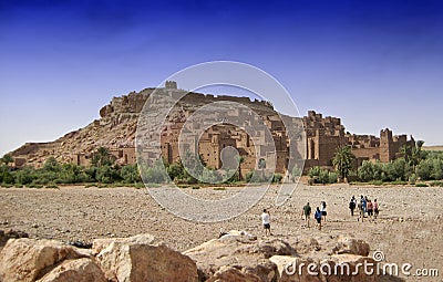 Moroccan Village Stock Photo