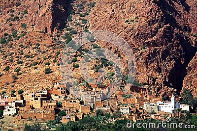 Moroccan village Stock Photo