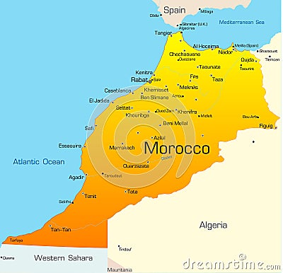 Morocco Vector Illustration