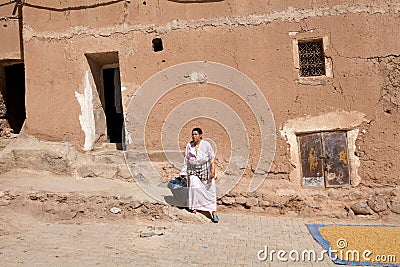 Morocco berber woman Editorial Stock Photo