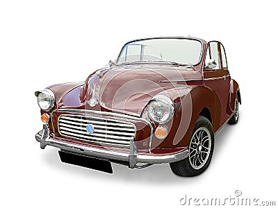 Morris Minor car Editorial Stock Photo