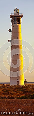 Morro Jable Lighthouse Stock Photo