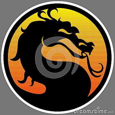 Mortal Kombat Vector Logo Vector Illustration