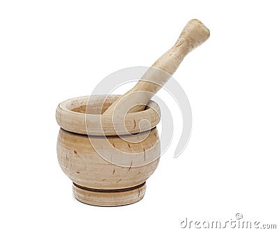 Mortar and Pestle Stock Photo