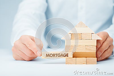 Mortgage concept Stock Photo