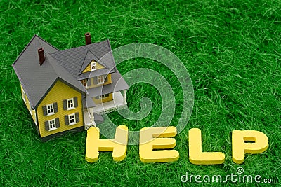 Mortgage Crisis Stock Photo