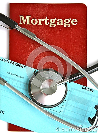 Mortgage Health Stock Photo