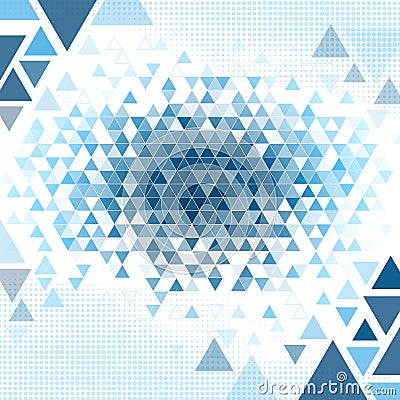 Mosaic Background Vector Illustration