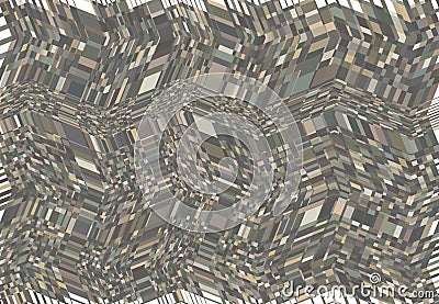 mosaic background, tessellation pattern. gray wavy, waving and undulate,billowy illustration. abstract vector art. ripple, Vector Illustration